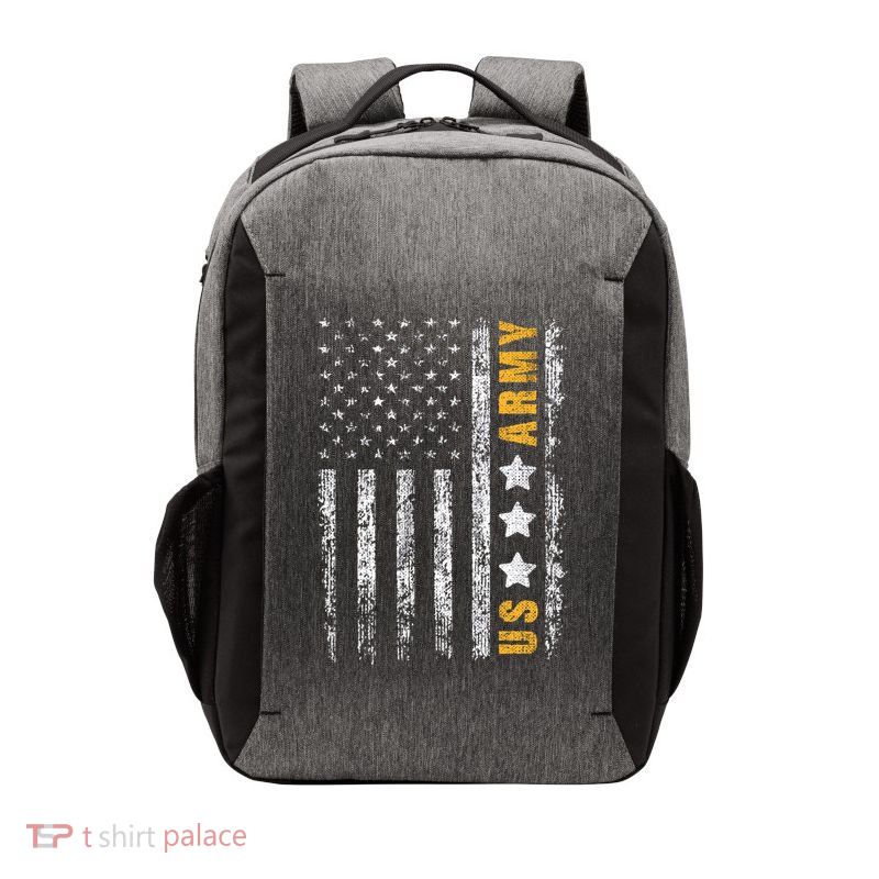 US Army Usa Grunge Flag Army Vector Backpack