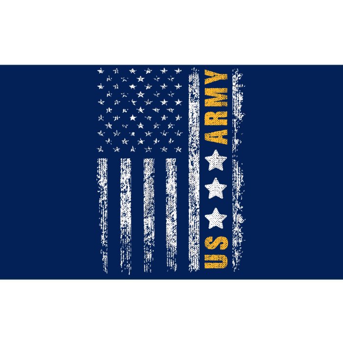 US Army Usa Grunge Flag Army Bumper Sticker