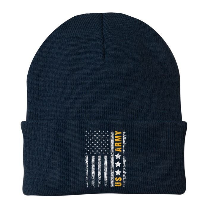 US Army Usa Grunge Flag Army Beanie