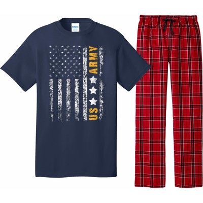 US Army Usa Grunge Flag Army Pajama Set