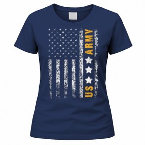 US Army Usa Grunge Flag Army Women's T-Shirt