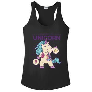 Unicorn Anatomy Ladies PosiCharge Competitor Racerback Tank