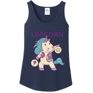 Unicorn Anatomy Ladies Essential Tank