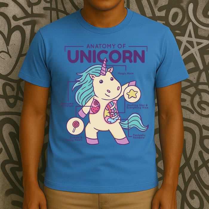 Unicorn Anatomy T-Shirt