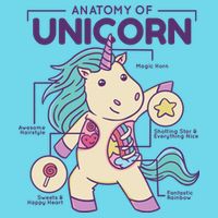 Unicorn Anatomy T-Shirt