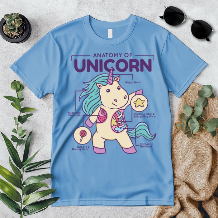 Unicorn Anatomy Premium T-Shirt