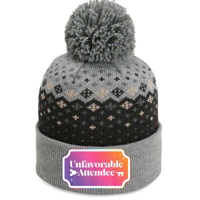 Unfavorable Attendance The Baniff Cuffed Pom Beanie