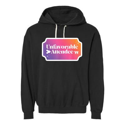 Unfavorable Attendance Garment-Dyed Fleece Hoodie