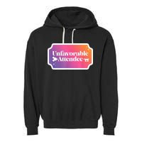 Unfavorable Attendance Garment-Dyed Fleece Hoodie