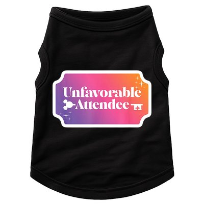 Unfavorable Attendance Doggie Tank