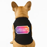 Unfavorable Attendance Doggie Tank
