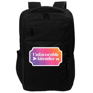 Unfavorable Attendance Impact Tech Backpack