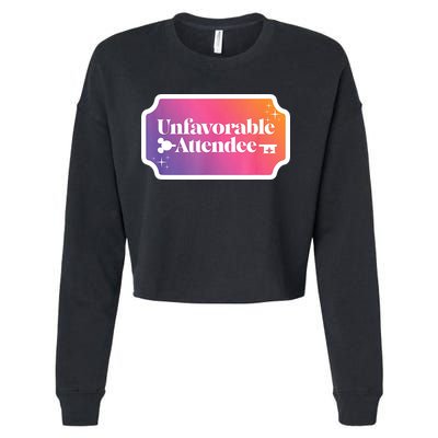 Unfavorable Attendance Cropped Pullover Crew
