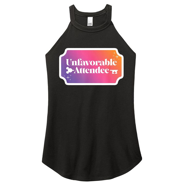 Unfavorable Attendance Women's Perfect Tri Rocker Tank