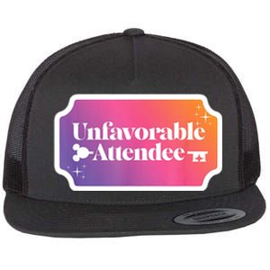 Unfavorable Attendance Flat Bill Trucker Hat