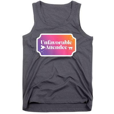 Unfavorable Attendance Tank Top