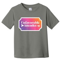 Unfavorable Attendance Toddler T-Shirt