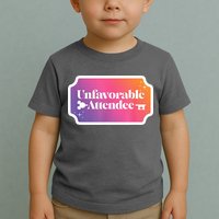 Unfavorable Attendance Toddler T-Shirt
