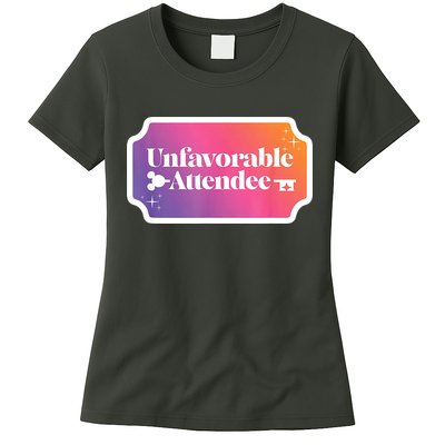 Unfavorable Attendance Womens T-Shirt