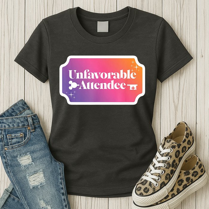 Unfavorable Attendance Womens T-Shirt