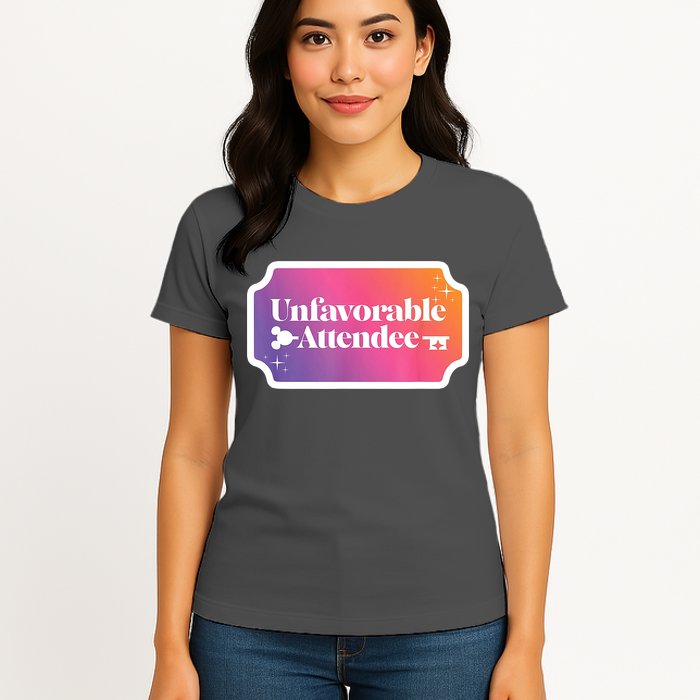 Unfavorable Attendance Womens T-Shirt
