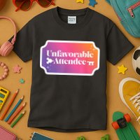 Unfavorable Attendance Kids T-Shirt