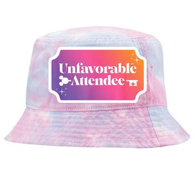 Unfavorable Attendance Tie-Dyed Bucket Hat