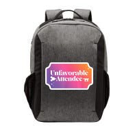Unfavorable Attendance Vector Backpack