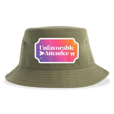 Unfavorable Attendance Sustainable Bucket Hat