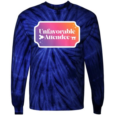 Unfavorable Attendance Tie-Dye Long Sleeve Shirt