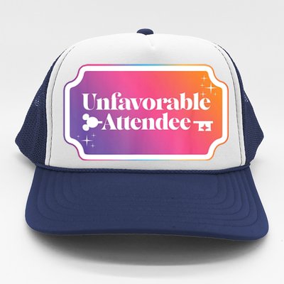 Unfavorable Attendance Trucker Hat