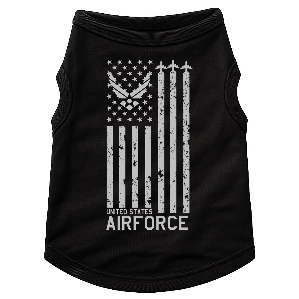 U.S. Airforce United States Air Force Flag Doggie Tank