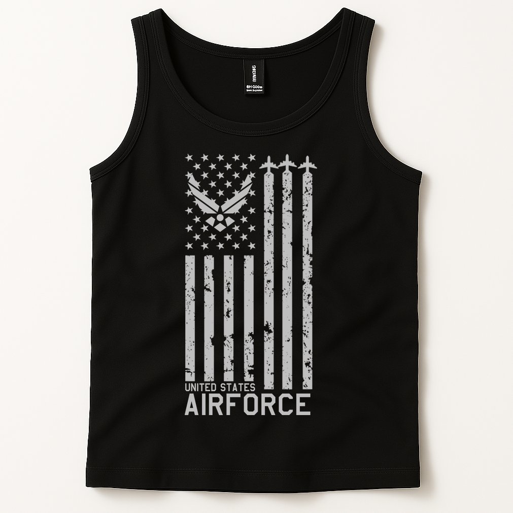 U.S. Airforce United States Air Force Flag Tank Top