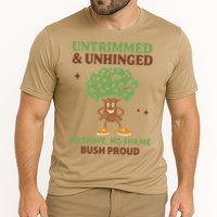 Untrimmed And Unhinged No Shave No Shame Bush Proud Funny Cooling Performance Crew T-Shirt