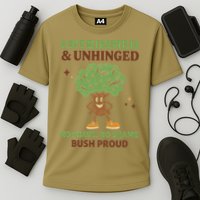 Untrimmed And Unhinged No Shave No Shame Bush Proud Funny Cooling Performance Crew T-Shirt