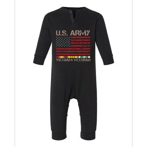 U.S. Army Vietnam War Veteran Infant Fleece One Piece