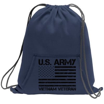 U.S. Army Vietnam Veteran Vietnam War Veterans Gifts Sweatshirt Cinch Pack Bag