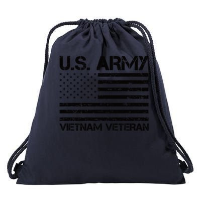 U.S. Army Vietnam Veteran Vietnam War Veterans Gifts Drawstring Bag