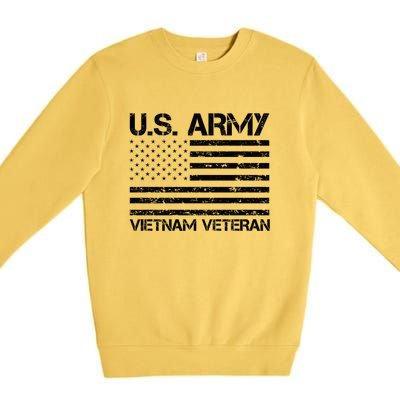 U.S. Army Vietnam Veteran Vietnam War Veterans Gifts Premium Crewneck Sweatshirt