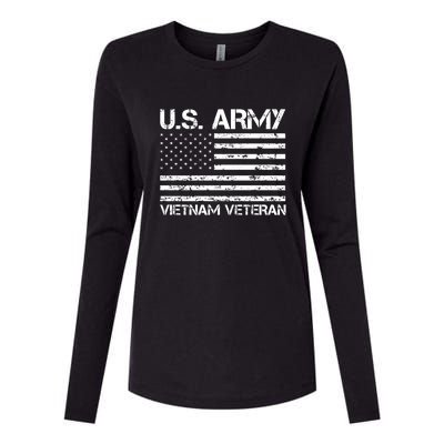 U.S. Army Vietnam Veteran Vietnam War Veterans Gifts Womens Cotton Relaxed Long Sleeve T-Shirt