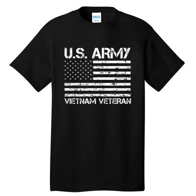 U.S. Army Vietnam Veteran Vietnam War Veterans Gifts Tall T-Shirt