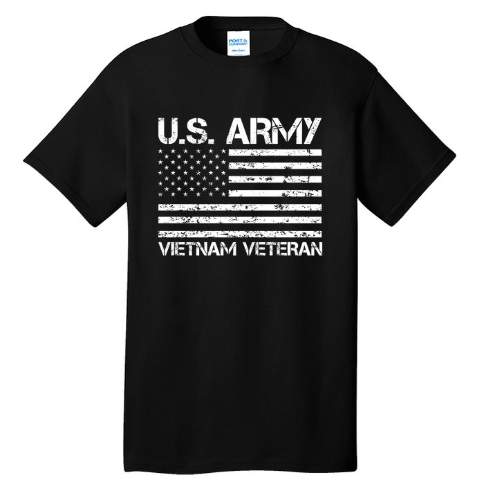 U.S. Army Vietnam Veteran Vietnam War Veterans Gifts Tall T-Shirt