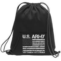 U.S. Army Vietnam Veteran Vietnam War Veterans Gifts Sweatshirt Cinch Pack Bag