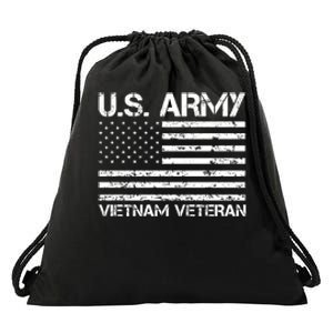 U.S. Army Vietnam Veteran Vietnam War Veterans Gifts Drawstring Bag