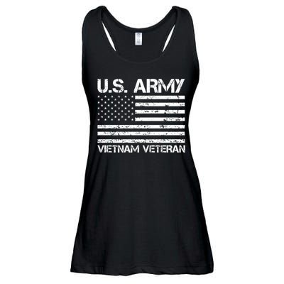 U.S. Army Vietnam Veteran Vietnam War Veterans Gifts Ladies Essential Flowy Tank