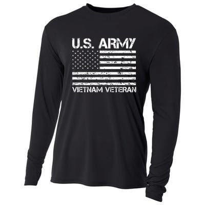 U.S. Army Vietnam Veteran Vietnam War Veterans Gifts Cooling Performance Long Sleeve Crew