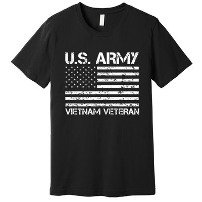 U.S. Army Vietnam Veteran Vietnam War Veterans Gifts Premium T-Shirt