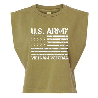 U.S. Army Vietnam Veteran Vietnam War Veterans Gifts Garment-Dyed Women's Muscle Tee