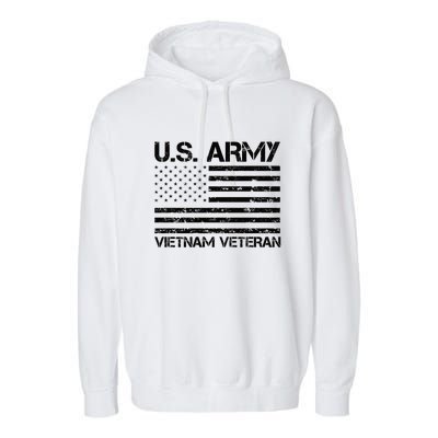 U.S. Army Vietnam Veteran Vietnam War Veterans Gifts Garment-Dyed Fleece Hoodie