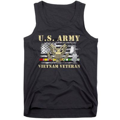 Us Army Vietnam Veteran United States Vietnam Veteran Retired Tank Top